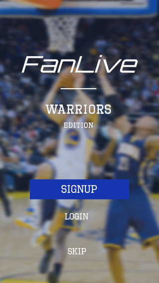 FanLive Warriors Basketball Sports Fan Video - Golden State Edition