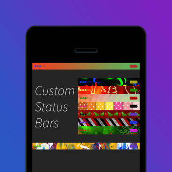 SkyTops Pro - Custom Top Bar Overlays For Your Wallpaper 生活 App LOGO-APP開箱王