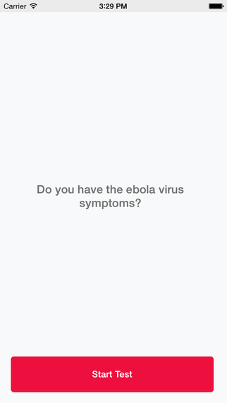Ebola Symptom Test