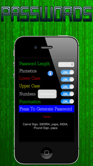 【免費工具App】Passwords - Random Password Keycode Passphrase Generator-APP點子