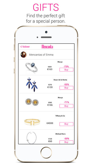 【免費書籍App】Mencanta Jewels - Offers in Earrings, Necklaces, Bracelets and Rings.-APP點子