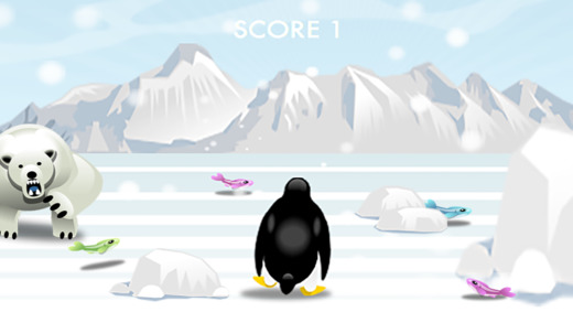 【免費遊戲App】Penguin 3D Arctic Runner - Feed and Save The Hungry Penguin-APP點子