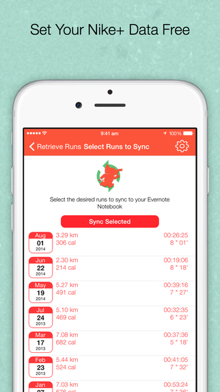 【免費運動App】EverPlus - Nike+ Running sync to Evernote-APP點子