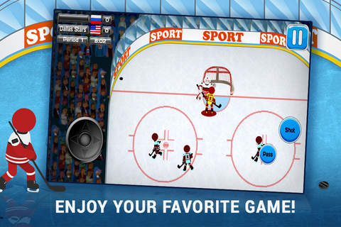 Stickman Hockey PRO screenshot 2