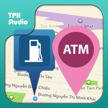 Tìm trạm xăng & ATM LOGO-APP點子