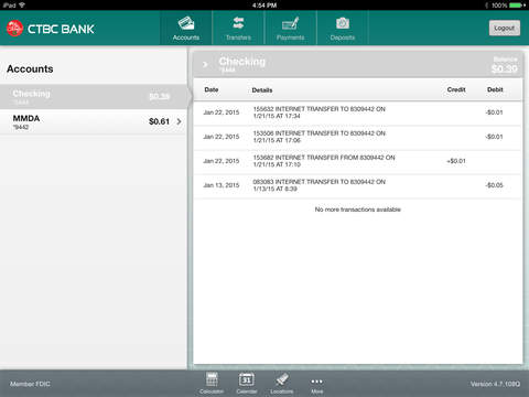 免費下載財經APP|CTBC Bank (USA) for iPad app開箱文|APP開箱王