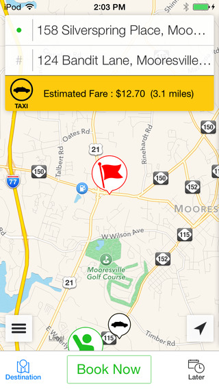 【免費旅遊App】Yellow Cab Of Lake Norman-APP點子