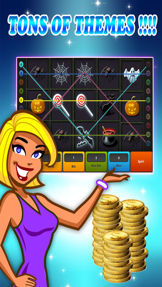 【免費遊戲App】Haunted Halloween Slots Free - Vegas 777 Bonanza Casino of The Rich-APP點子