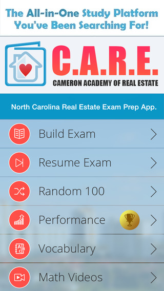CARE North Carolina Real Estate Exam Prep