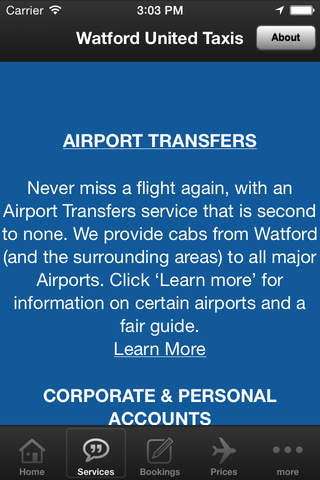 Watford United Taxis screenshot 2