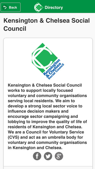 KCSC Voluntary Sector Search