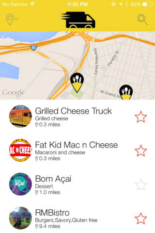 Food Truck League Finder screenshot 2