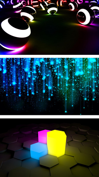 【免費書籍App】Neon Wallpapers HD - Beautiful Lightning, Glowing & Sparkling Retina HD Neon Images-APP點子