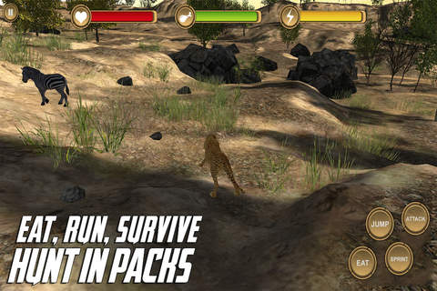 Cheetah Simulator HD Animal Life screenshot 2
