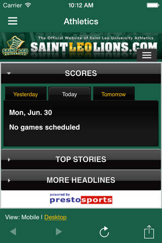 Saint Leo Mobile screenshot 3