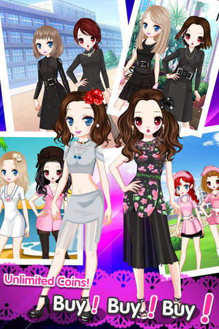 Vogue Girls - dress up games screenshot 2