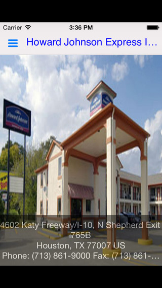 【免費旅遊App】Howard Johnson Express Inn - Houston, TX-APP點子