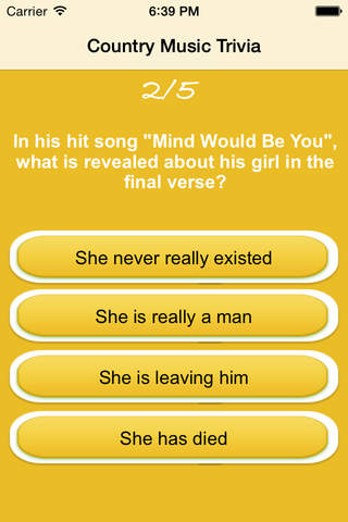 Country Music Genius Trivia Quiz-Guess The Song screenshot 3