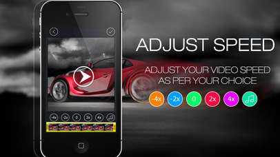 Screenshots of SpeedPro - Make Slow and fast motion video for iPhone