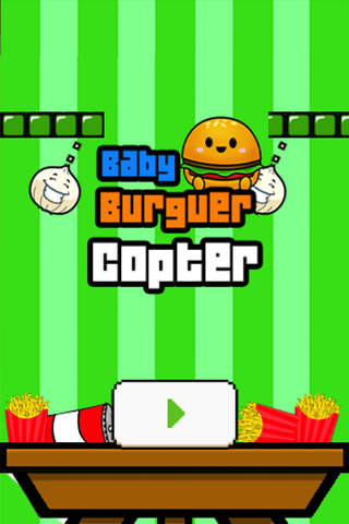Baby Burger Copter screenshot 3