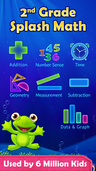 免費下載教育APP|2nd Grade Splash Math Worksheets Games. Learn to count even & odd numbers, place value, addition & subtraction facts at home or school. app開箱文|APP開箱王