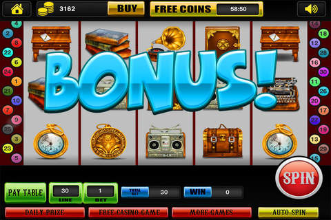 AAA Pharaoh's Antique Gold in Vegas Fortune Slots Casino Games Free screenshot 4