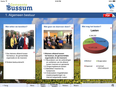 免費下載財經APP|Begrotingsapp Gemeente Bussum 2015 app開箱文|APP開箱王