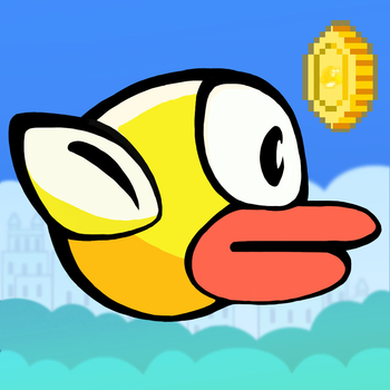 Bird Skip-Free Bird Fly Game by Top Fun Free Games And Apps(The birds fit fool, not get angry) LOGO-APP點子