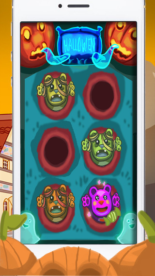 Halloween - fun zombie mini games for kids