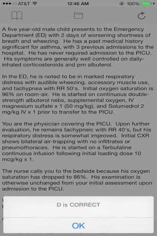 PICU Question of the Day screenshot 2