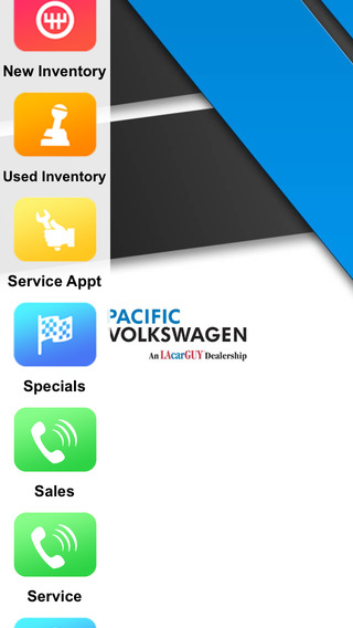 Pacific Volkswagen Dealer App
