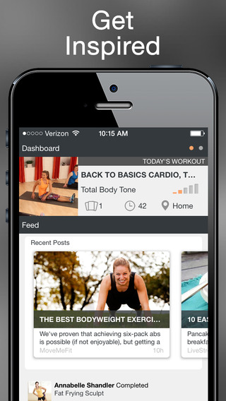 MoveMeFit – Workouts and Exercises Optimized to Get You Fit
