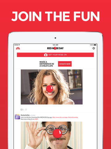 【免費娛樂App】NBC Red Nose Day-APP點子