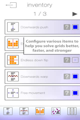 GRIDS Lite - A legendary quest to master worlds of block and puzzle screenshot 3