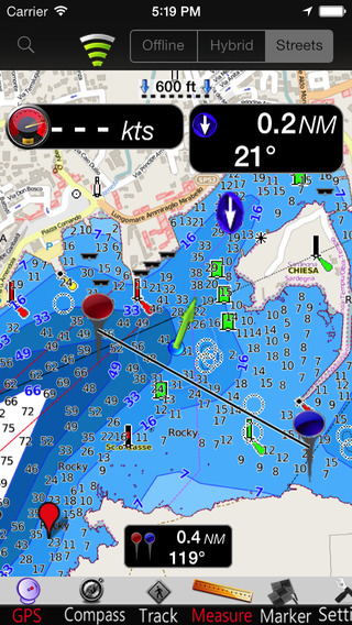 Sardinia GPS Nautical charts