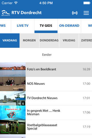 RTV Dordrecht / Drechtstad FM screenshot 2