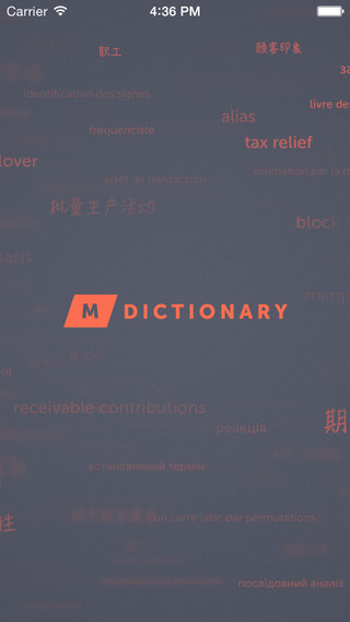 MDictionary – English-Japanese Finance Banking and Accounting Dictionary with categories. MDictionar