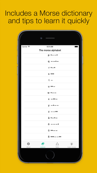 【免費工具App】Morseboard - Morse code keyboard-APP點子