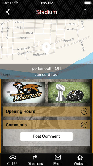 【免費運動App】Portsmouth Warriors-APP點子