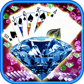 Jewels Video Poker YOLO Club: Vegas Glitz Bonus Edition HD LOGO-APP點子