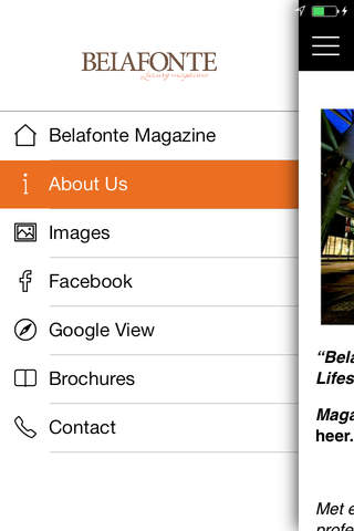 Belafonte Magazine screenshot 2