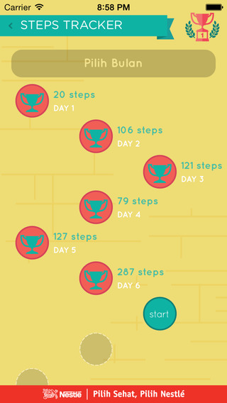 【免費健康App】Nestlé Healthy Steps-APP點子