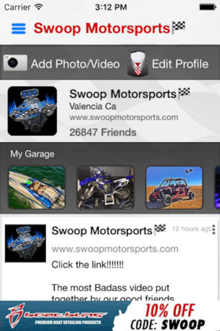 My Garage by Swoop MotorSports screenshot 2