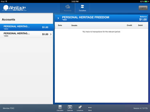 【免費財經App】Heritage Bank KY for iPad-APP點子