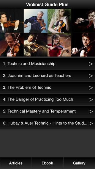 Violinist Guide Plus - Learn How to Master Violin From Greatest Violin Teachers