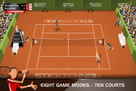 Stick Tennis SA screenshot 3