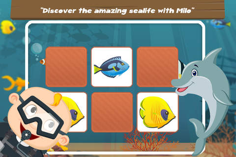 Baby Milo Sealife Fun Puzzle screenshot 3