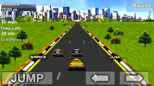 Crazy Motor Taxi: A Furious Cab Racing Challenge in highway sandy desert