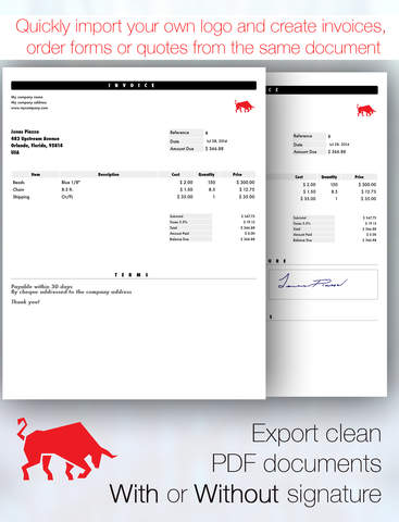 【免費財經App】Invoice Maker Platinum: mobile PDF Invoicing-APP點子