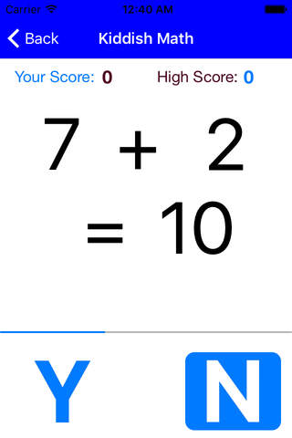 Kiddish Math screenshot 2